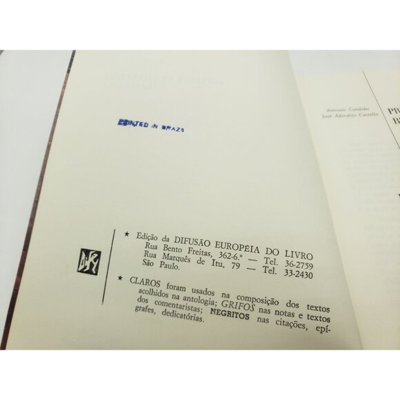 Presença Da Literatura Brasileira-I Das Origens Ao Romantismo  Candido Costello - Picture 4 of 11